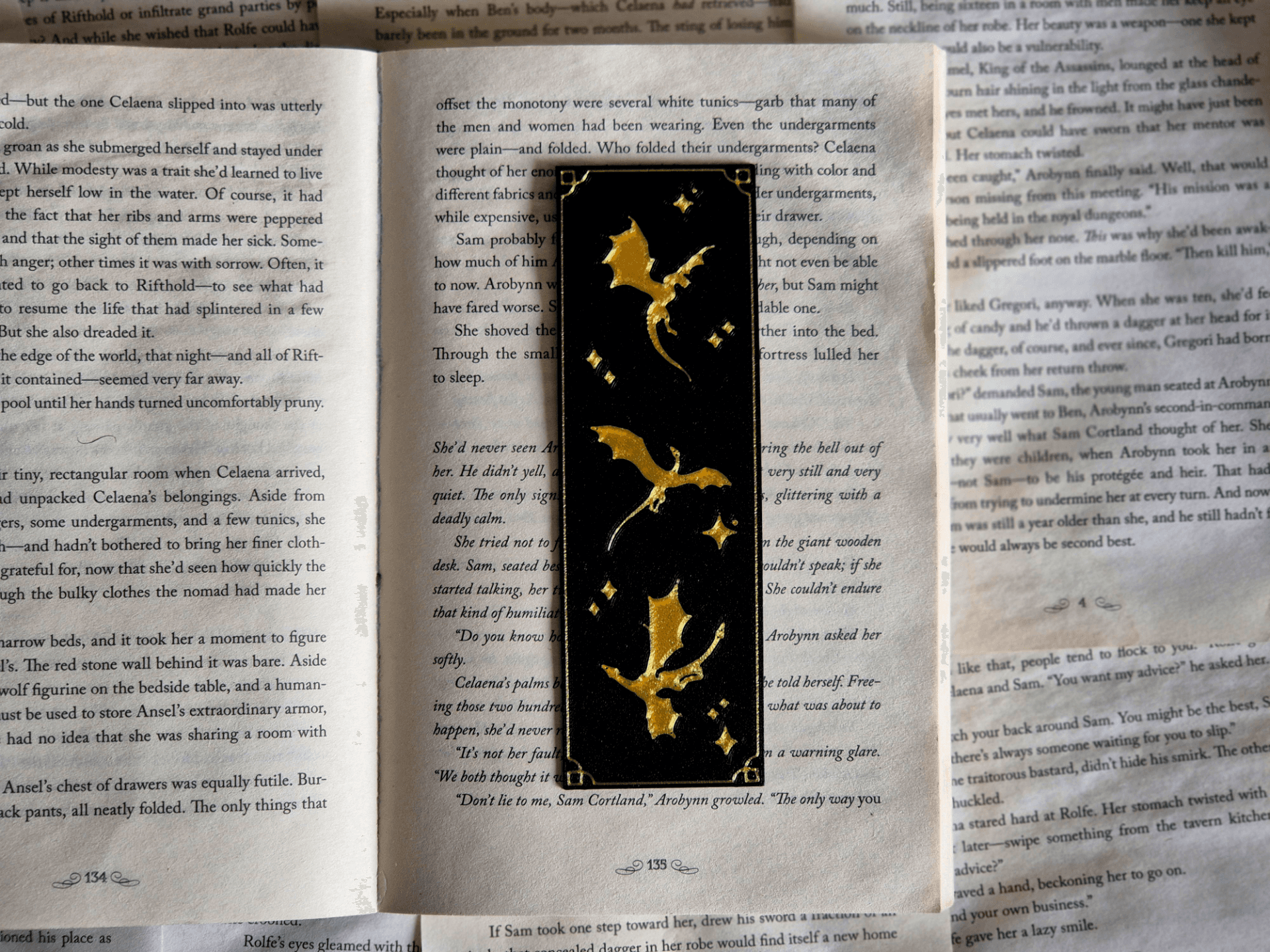 Dragons Bookmark Fantasy