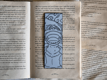 Luffy One Piece Bookmark Anime / Manga, for Straw Hat fans who read between adventures