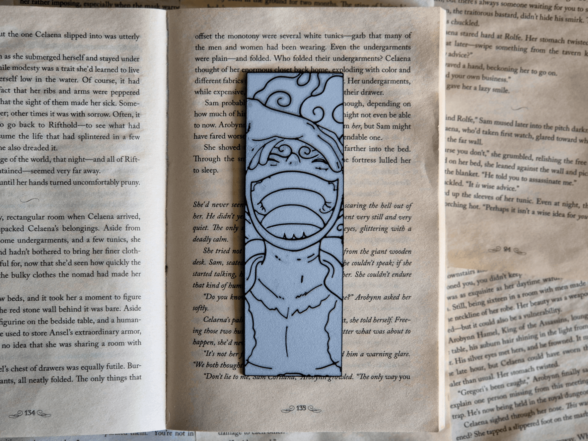 Luffy One Piece Bookmark Anime / Manga