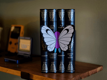 Pokemon Butterfree Bookmark / Decor, Butterfree, page-marker + shelf-piece