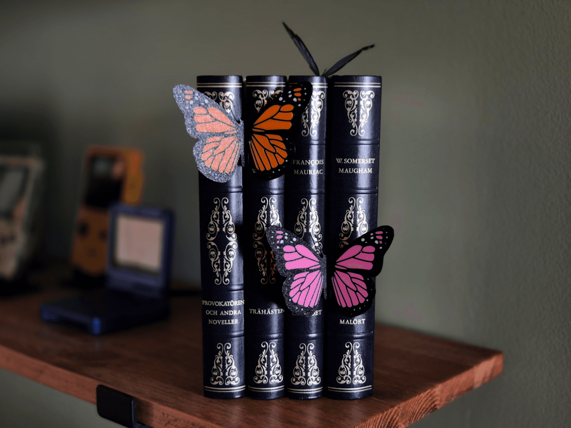 Butterfly Bookmark Bookshelf Decor