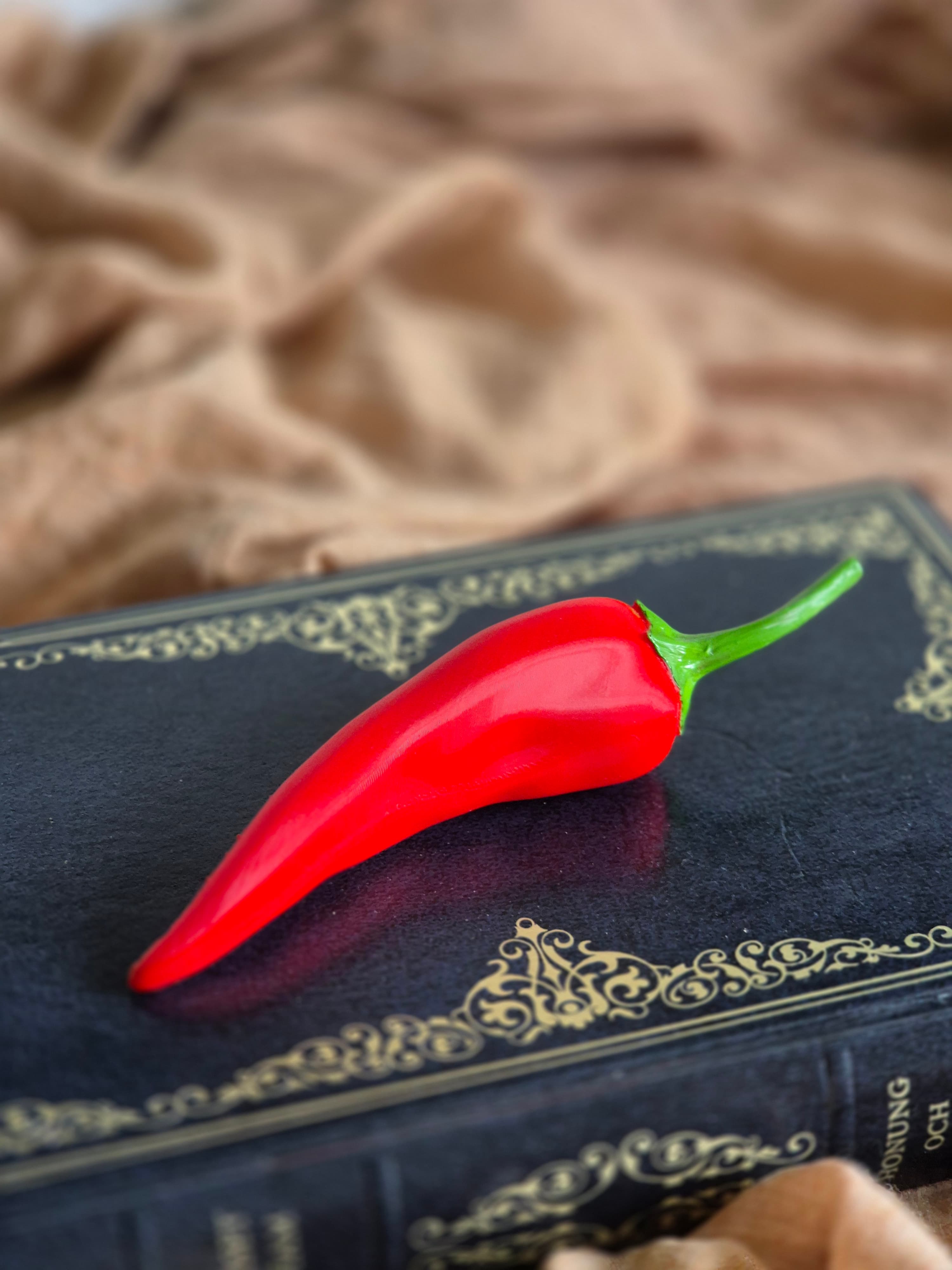 Chili Pepper Bookshelf Decor Spicy, gallery image 4