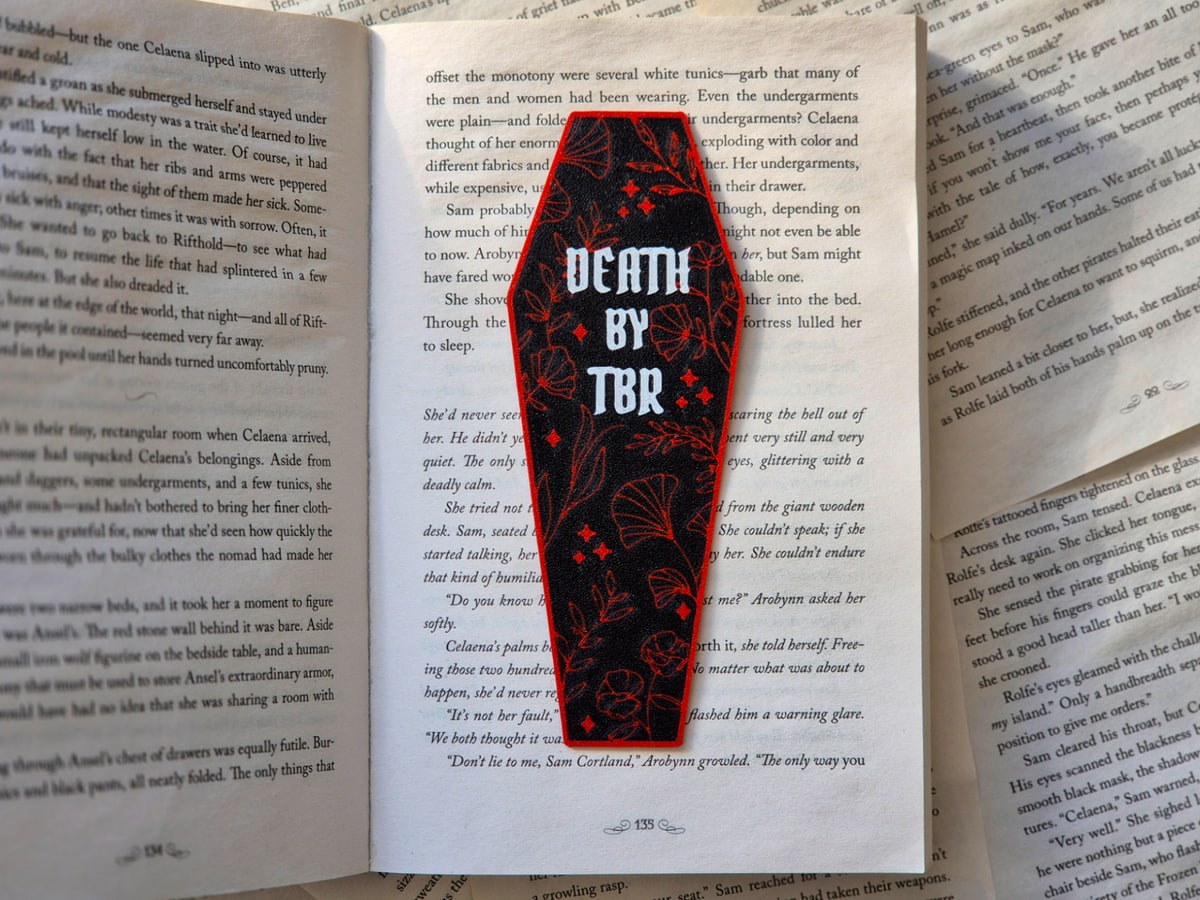 Coffin Bookmark