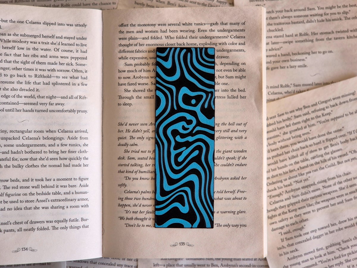 Cool Wavy Bookmark