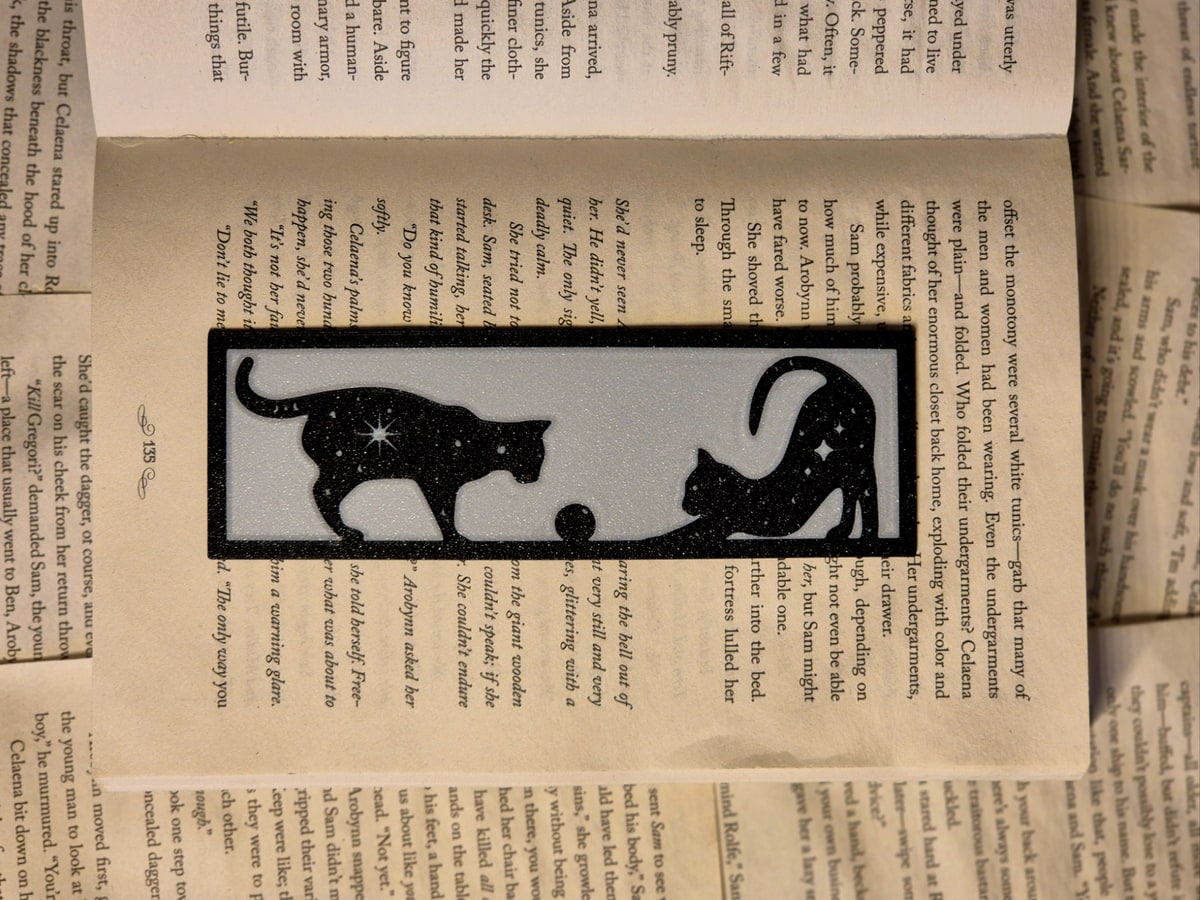 Cute Cat Bookmark