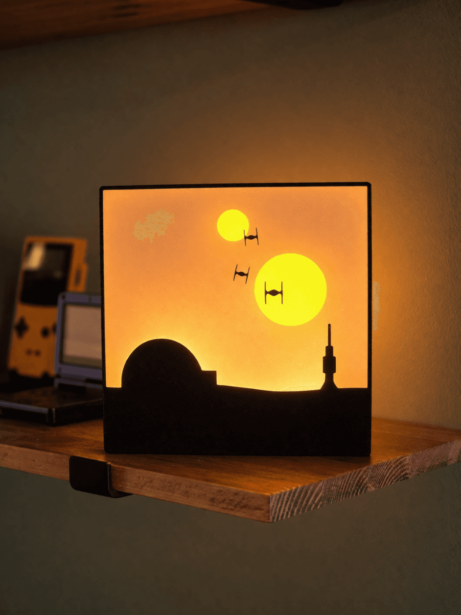 Desert Planet Lightbox Lamp, gallery image 4