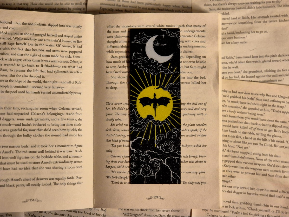 Dragon Bookmark Fourth Wing