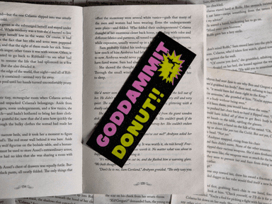 Dungeon Crawler Carl Bookmark, DCC fan-art bookmark, alt pose
