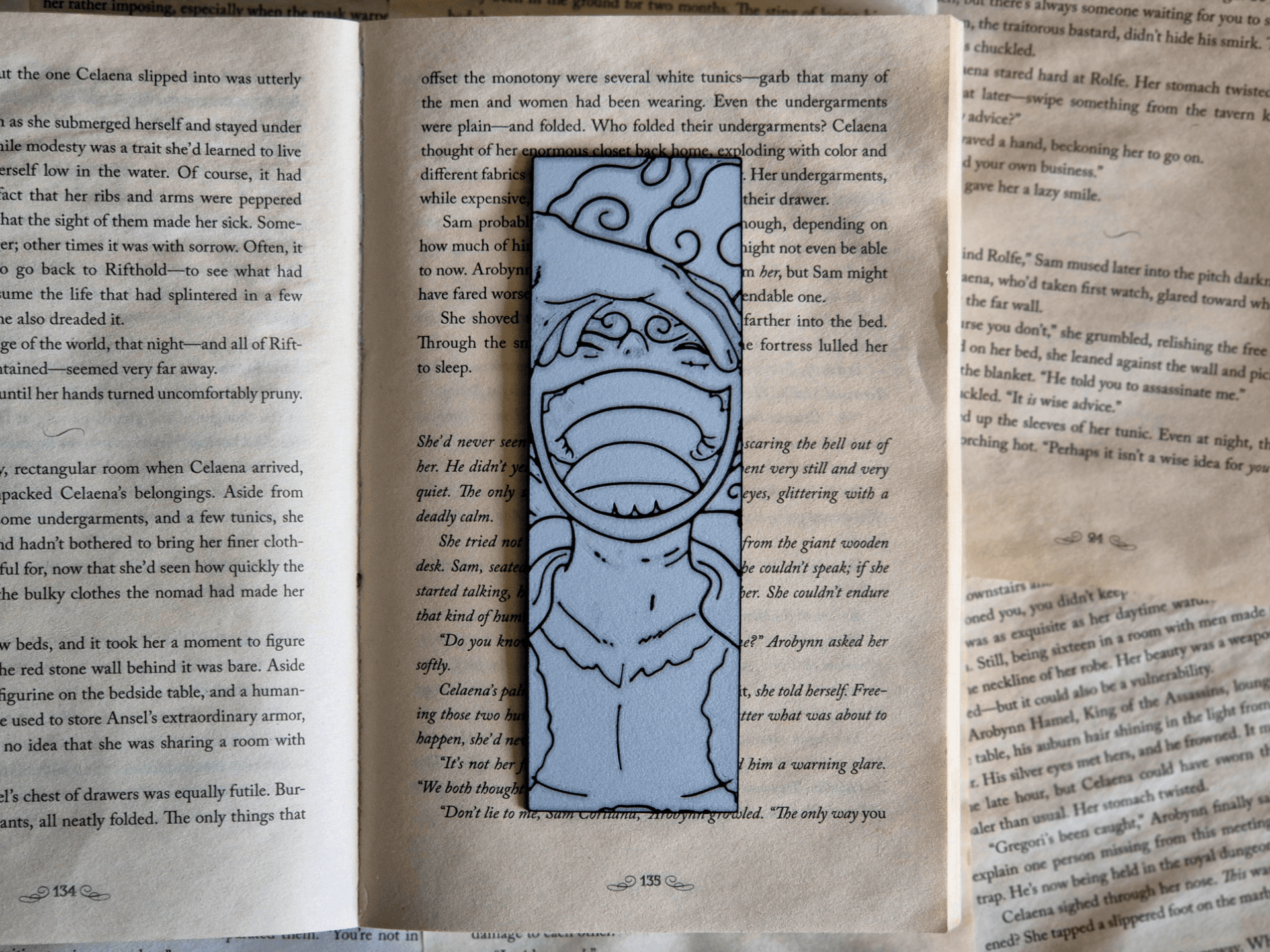Luffy One Piece Bookmark Anime / Manga
