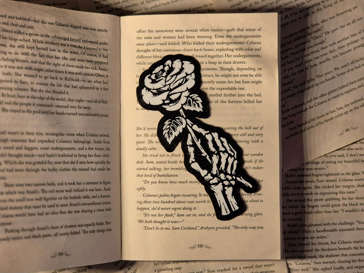 Rose Bookmark