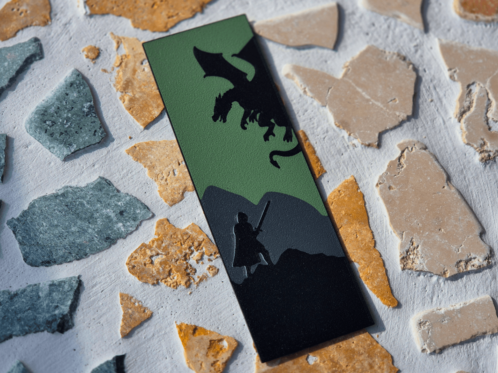 Skyrim Bookmark Dragon