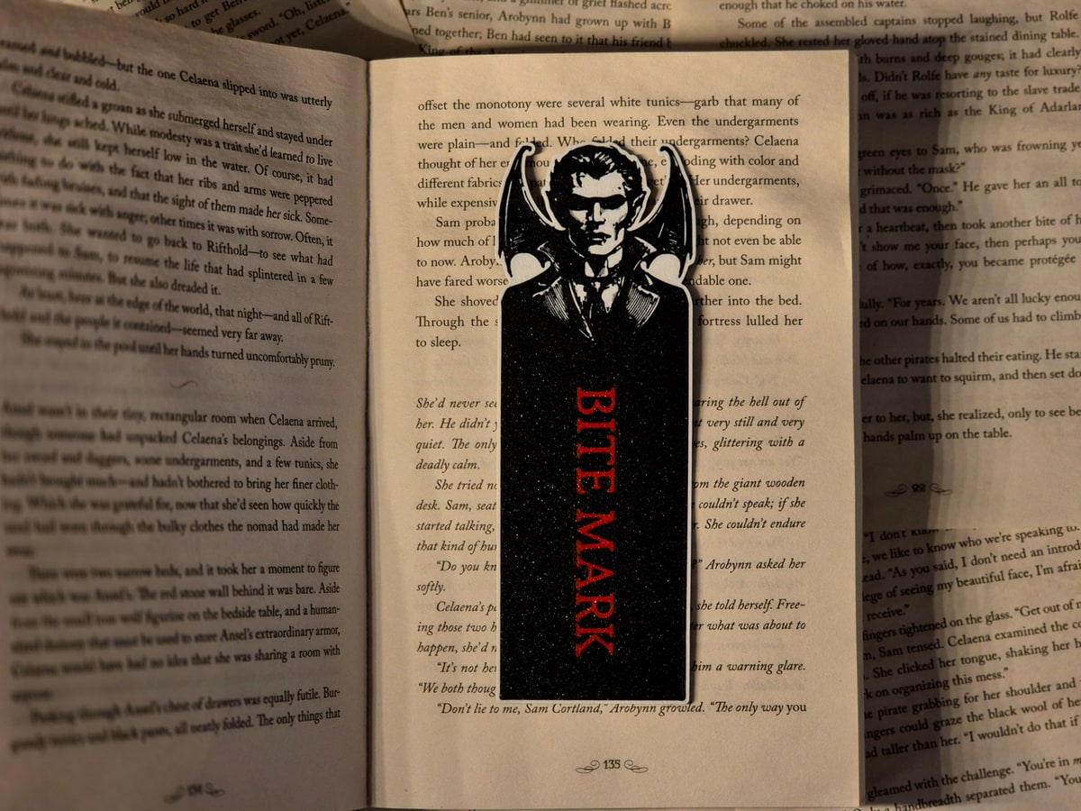 Vampire Bookmark