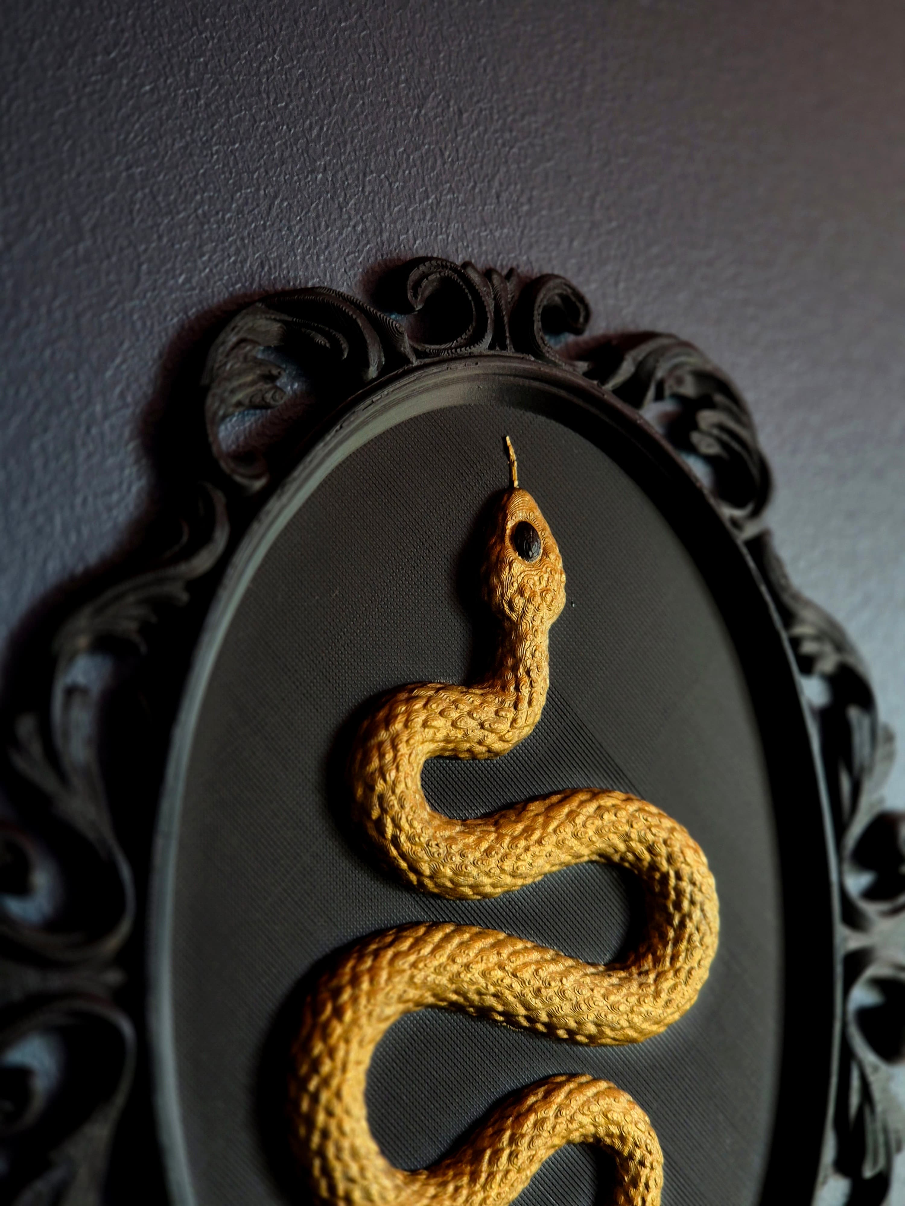 Wall Decor Gothic Snake Frame, gallery image 7