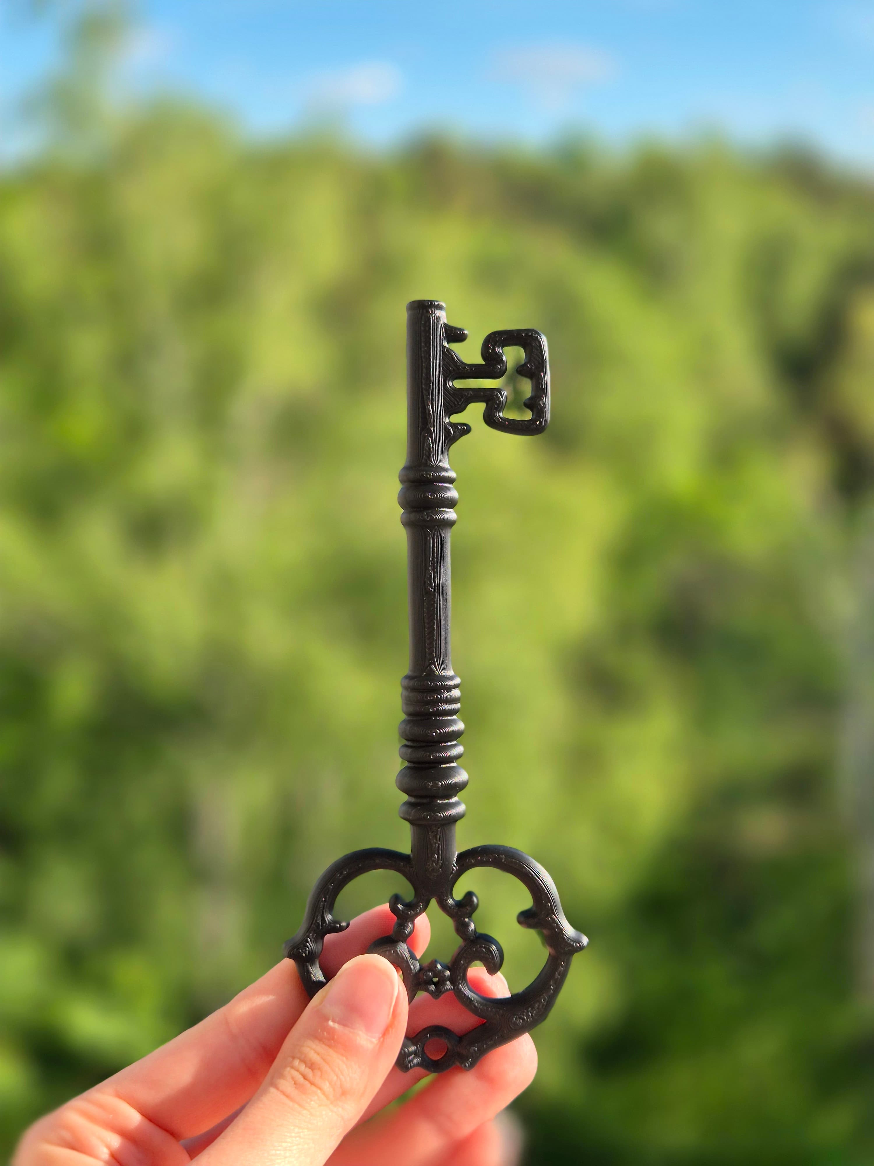 Ancient Key Bookshelf Decor, gallery image 2