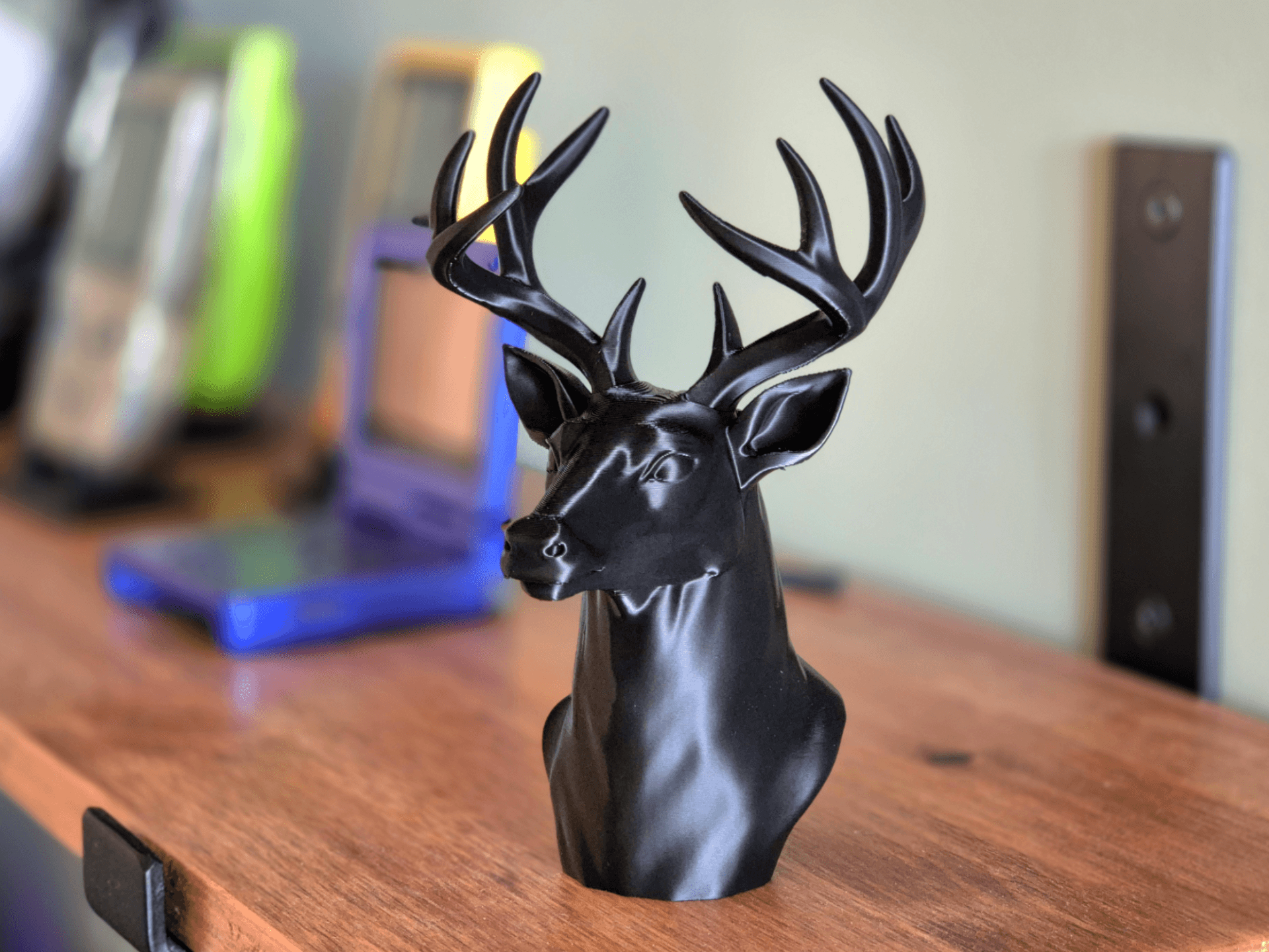 Deer / Stag Bookshelf Decor