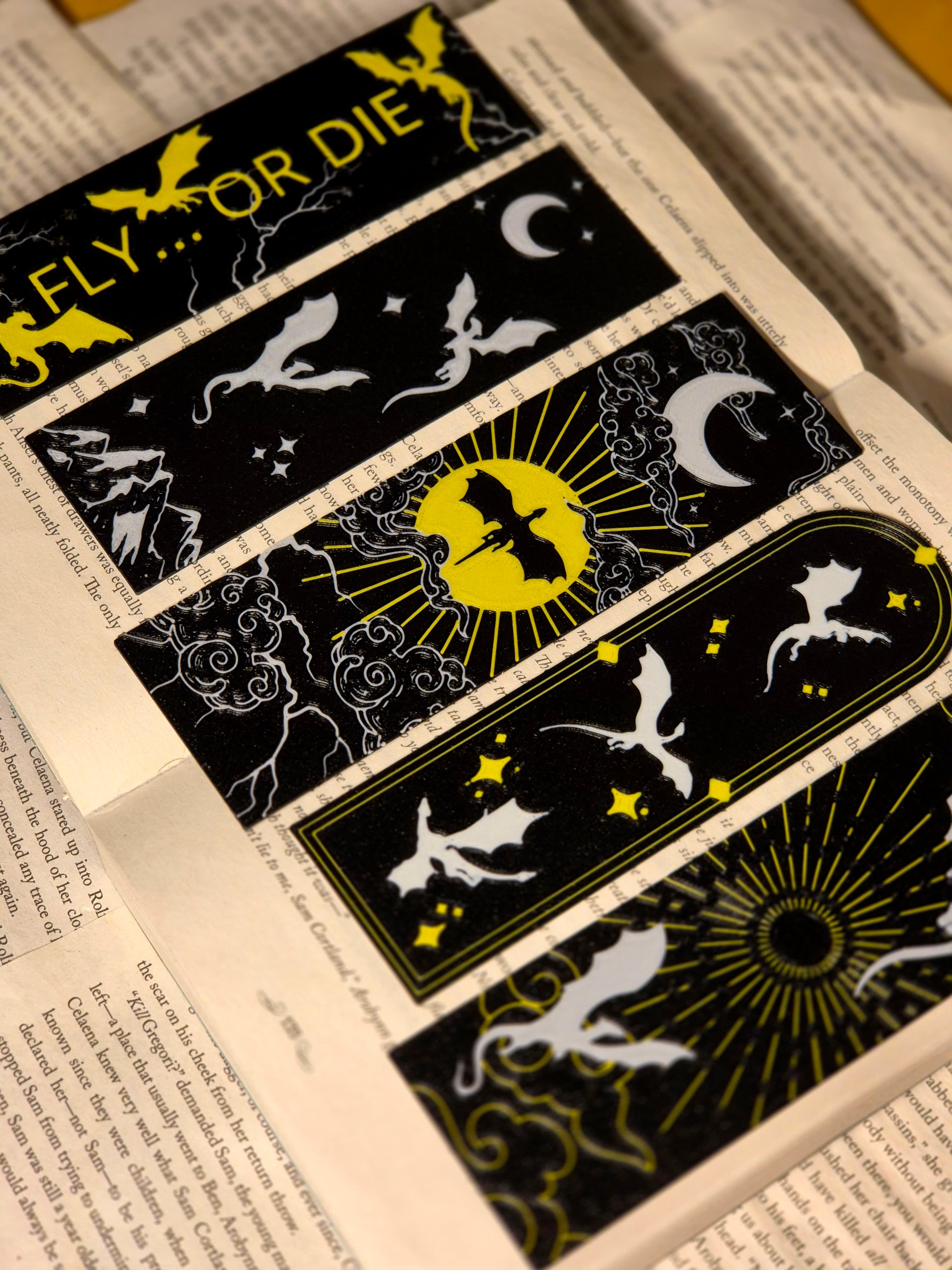 Fourth Wing Dragon Bookmark, gallery image 4