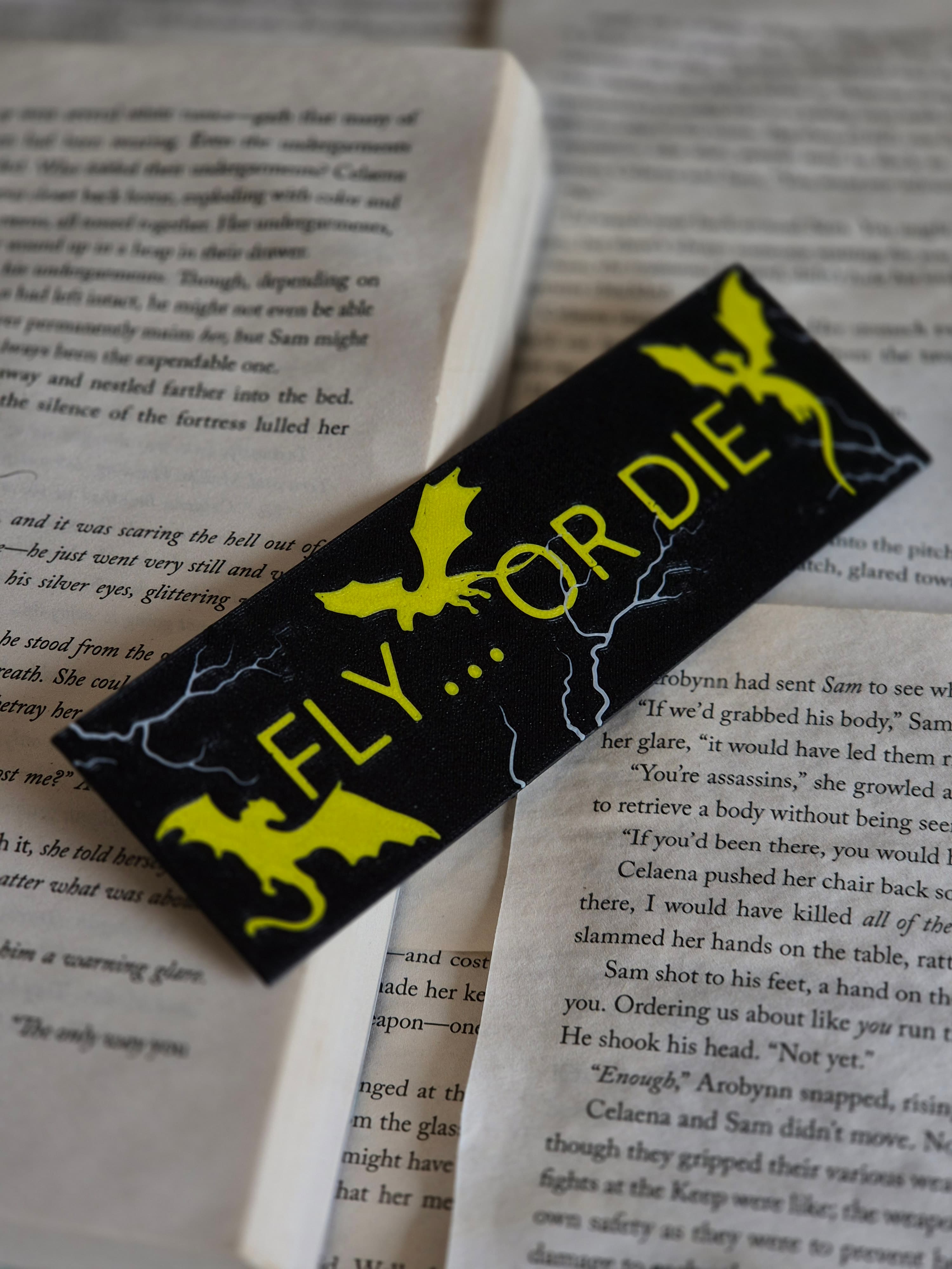 Fourth Wing Dragon Bookmark, gallery image 2