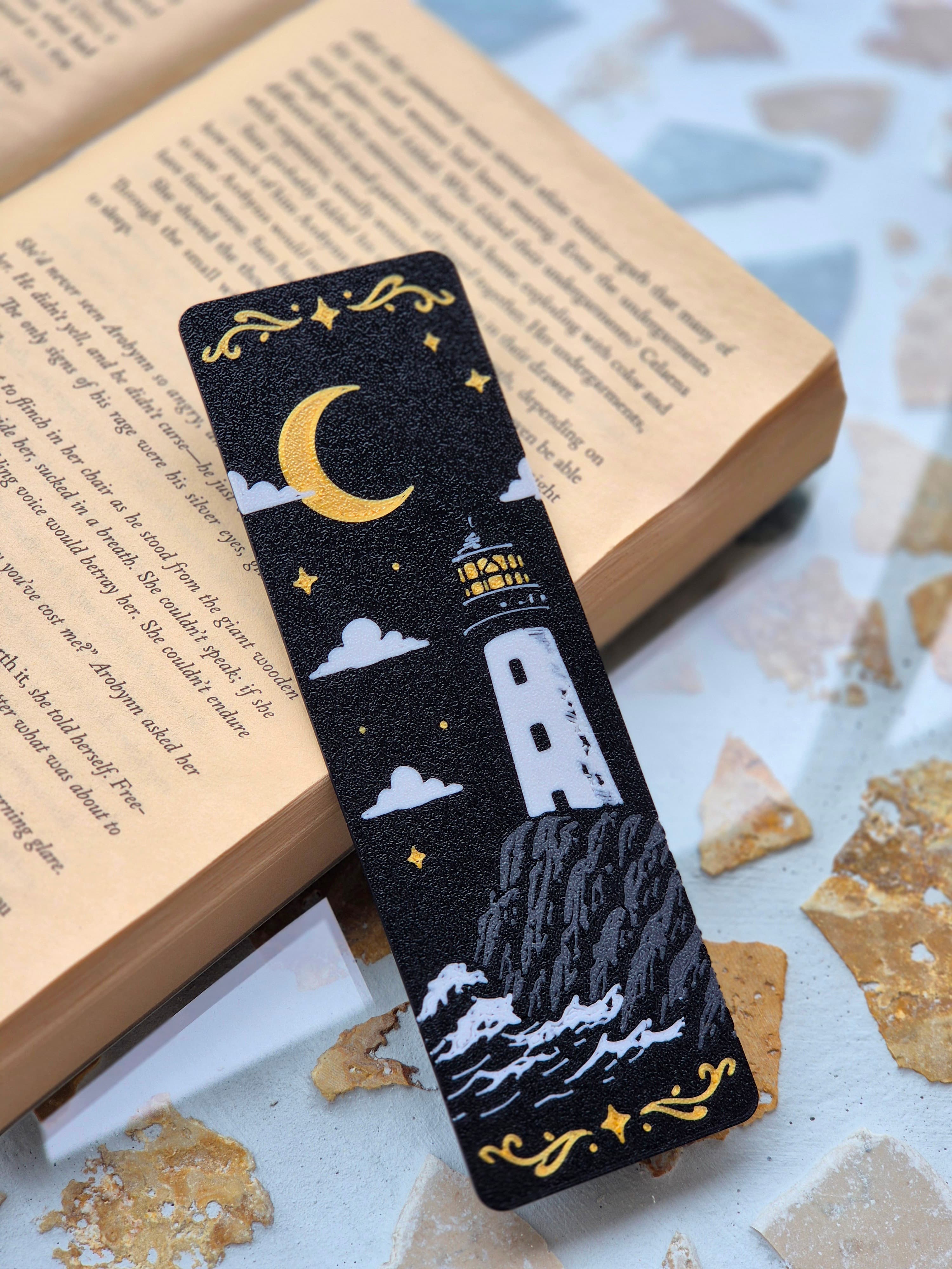 Gothic Bookmark Ocean Waves Fantasy, gallery image 2