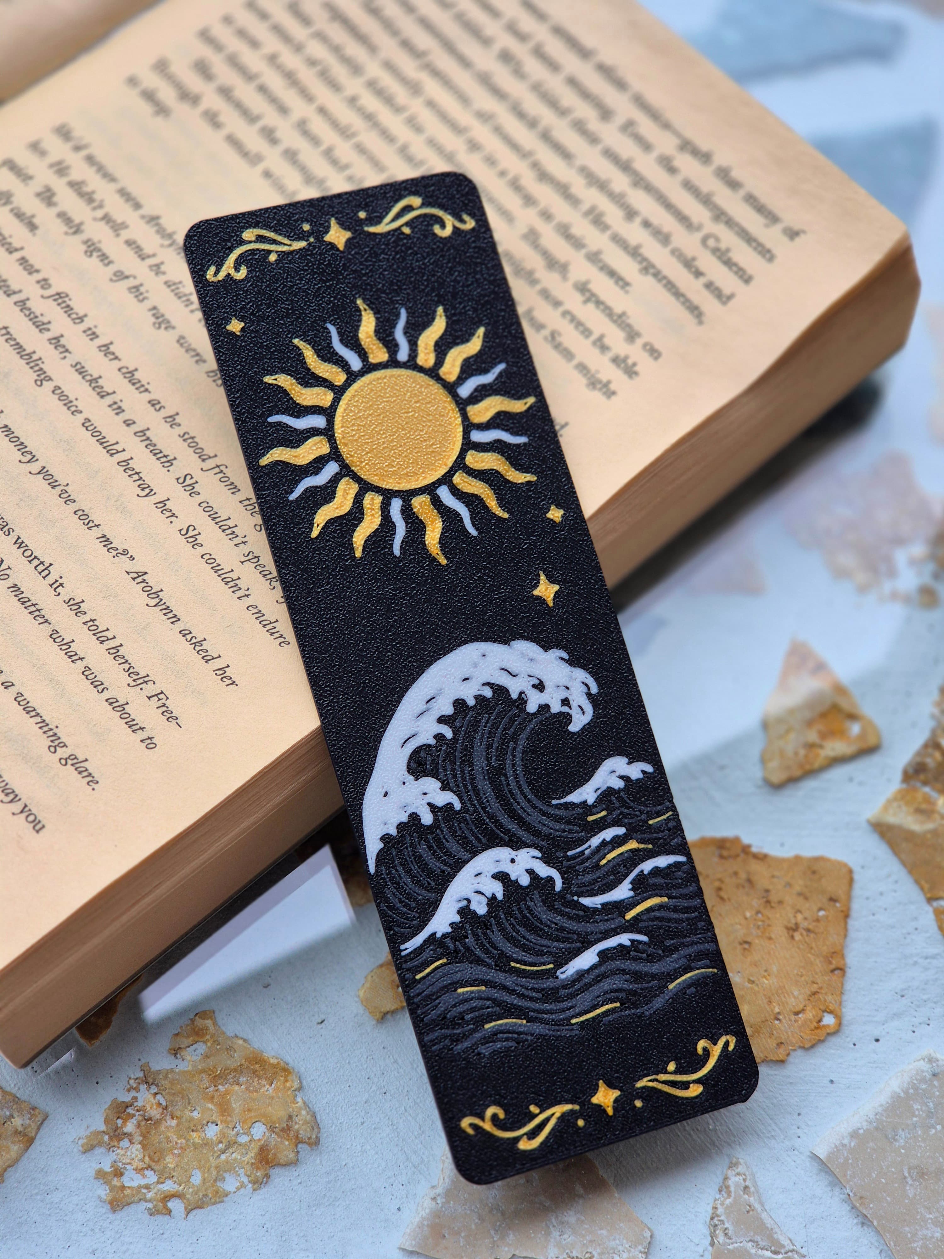 Gothic Bookmark Ocean Waves Fantasy, gallery image 3