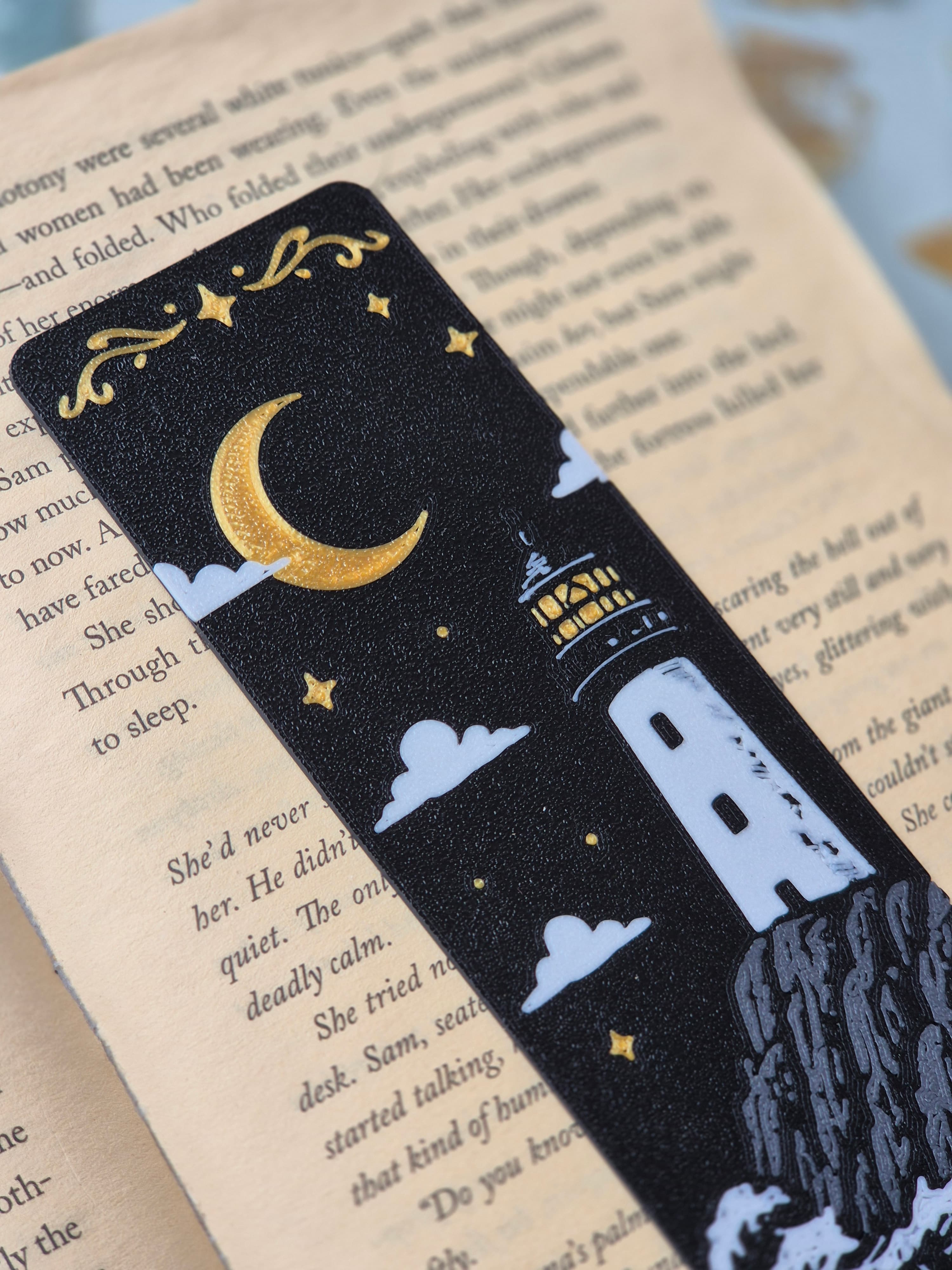 Gothic Bookmark Ocean Waves Fantasy, gallery image 4