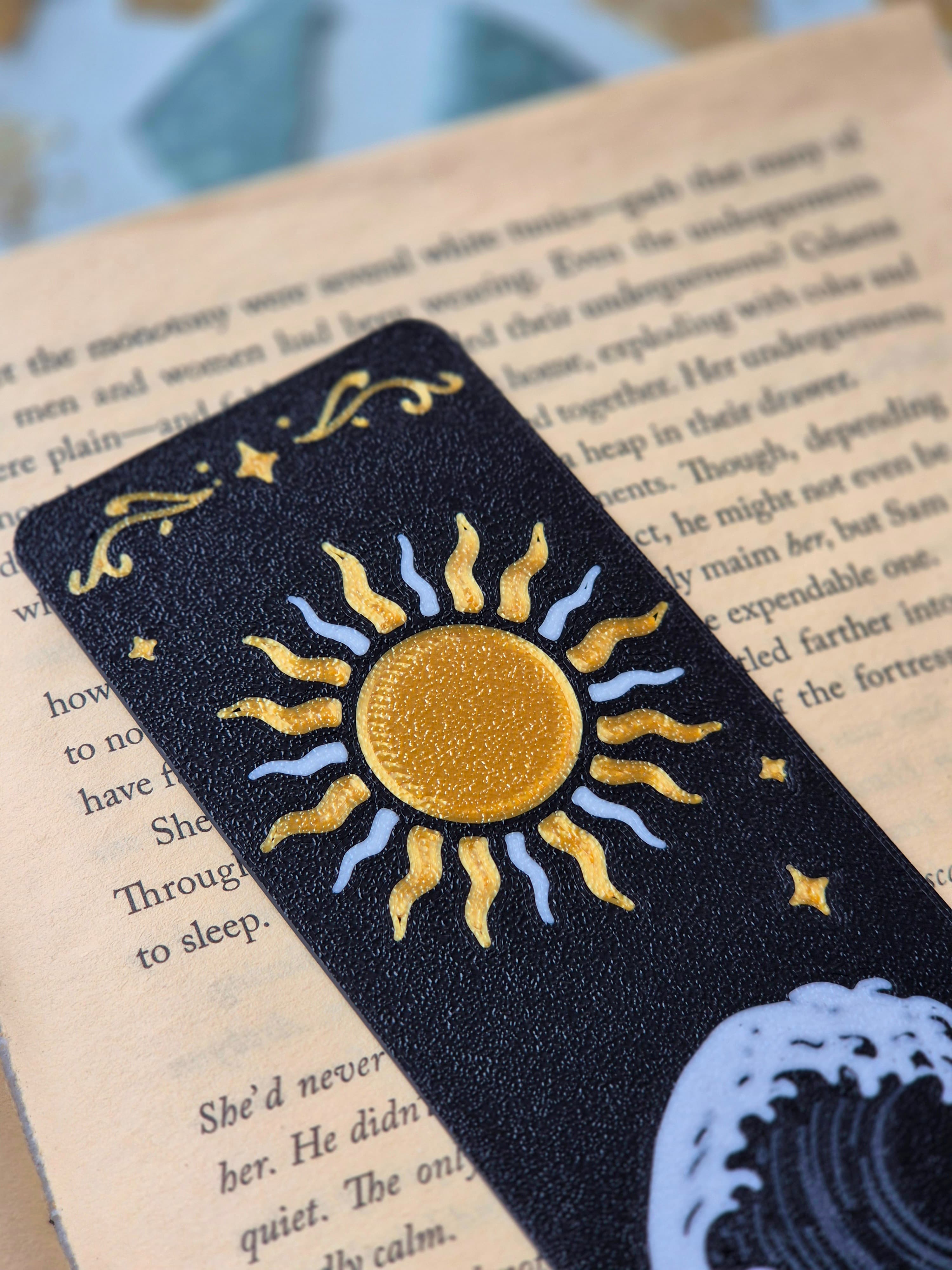 Gothic Bookmark Ocean Waves Fantasy, gallery image 5