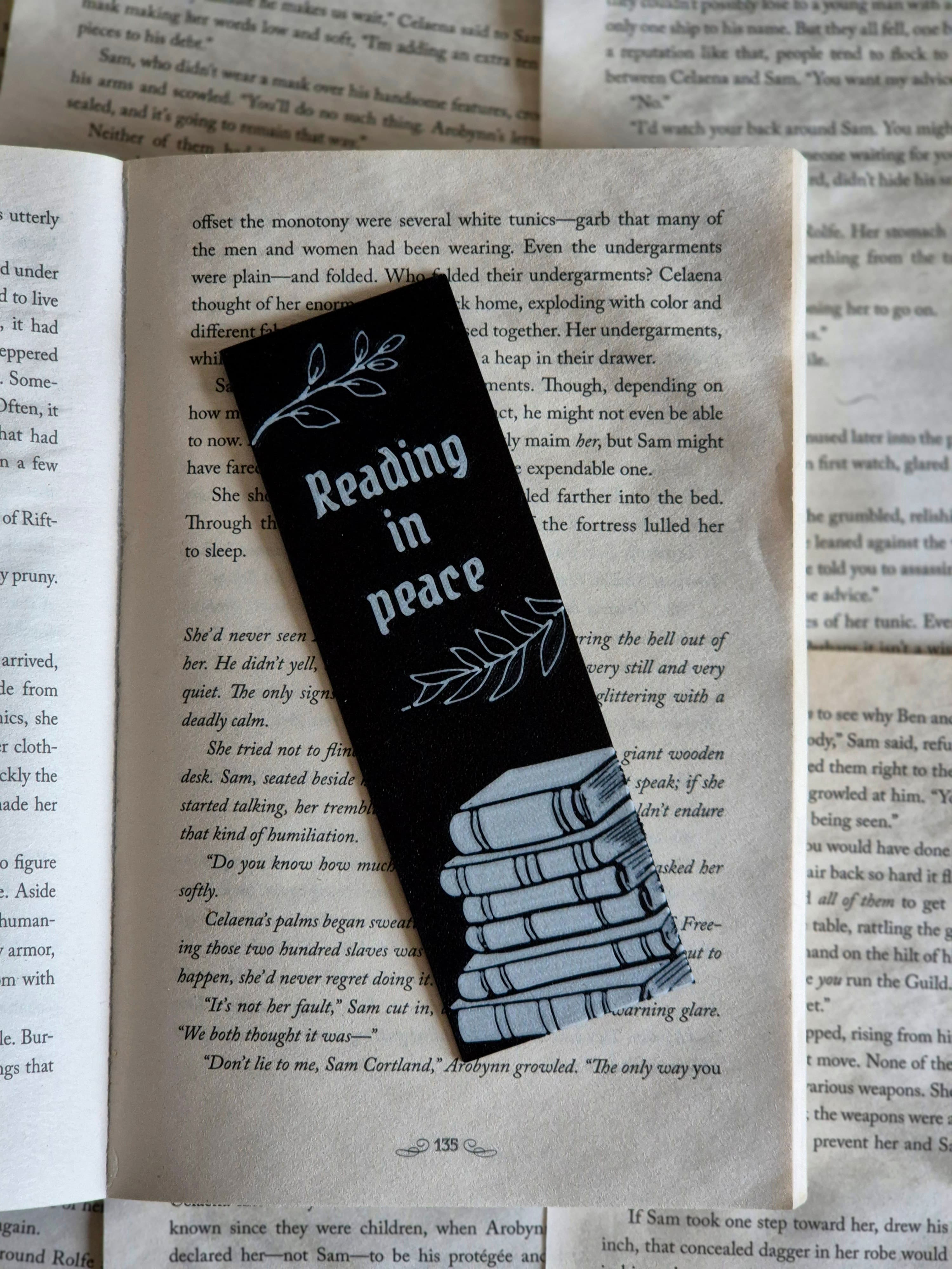 Reading in Peace Bookmark, gallery image 2