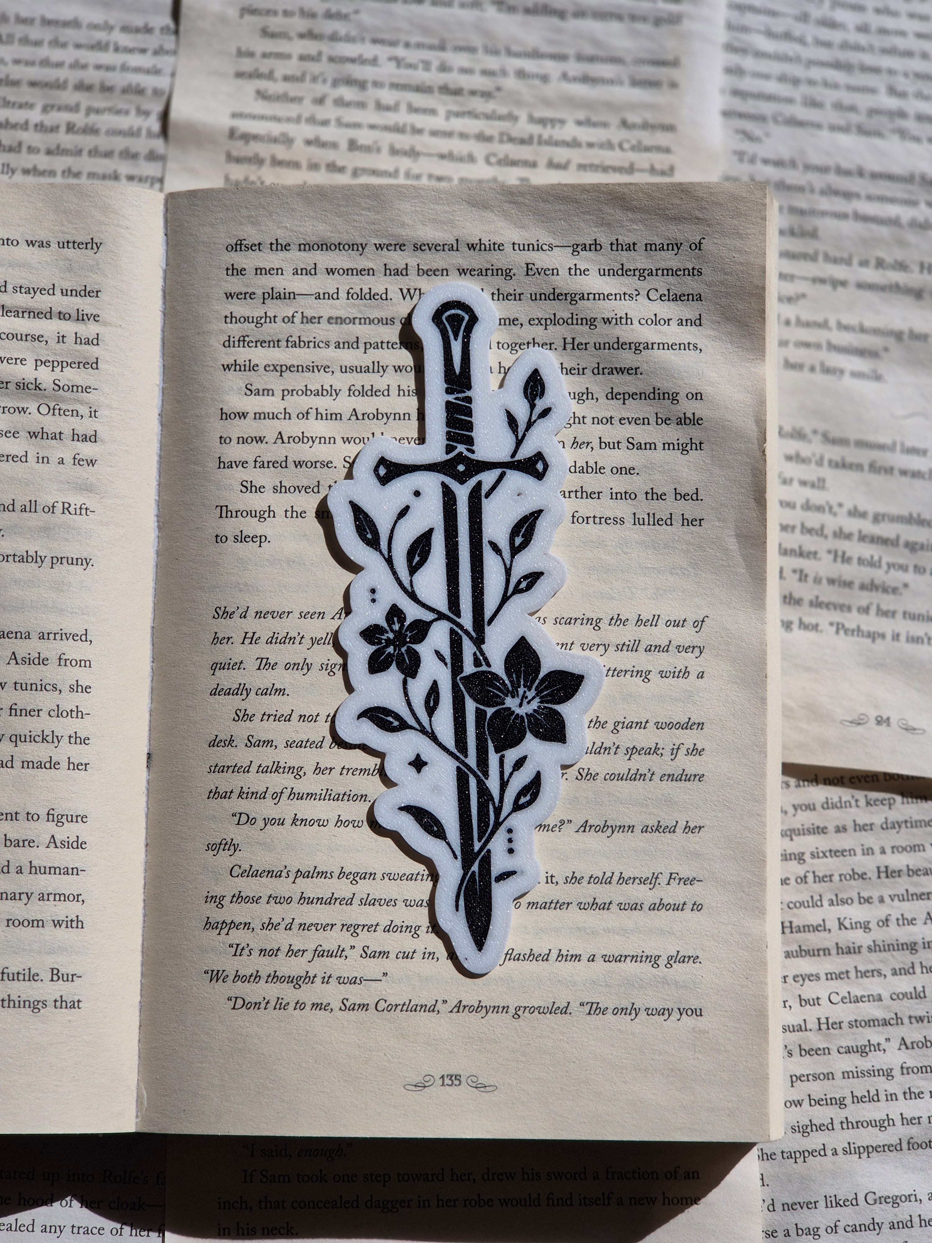 Sword Flower Bookmark, gallery image 3